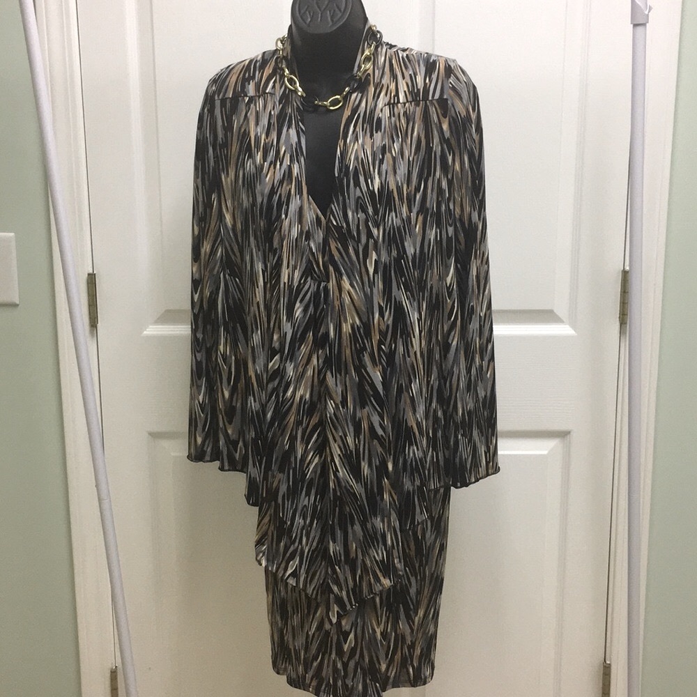 NWT- Grace:Dress and topper